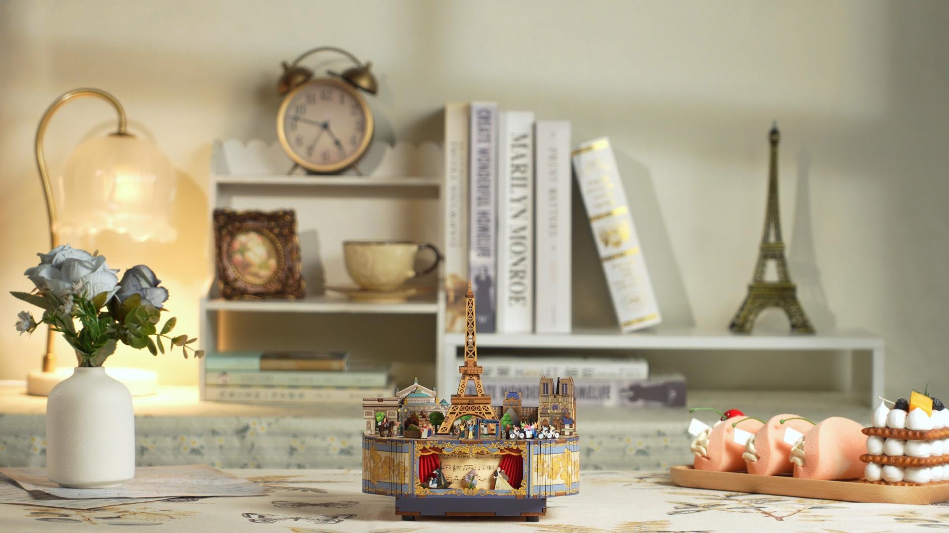 Amazon.com: Tonecheer Wooden Music Box Puzzle for Adults, DIY